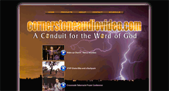 Desktop Screenshot of cornerstoneaudiovideo.com